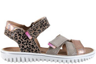 salg af SUPERFIT SANDAL I LEOPARD PRÆGET LÆDER