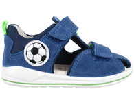 salg af SUPERFIT BUMBLEBEE SANDAL I BLÅ NUBUCK MED FODBOLD