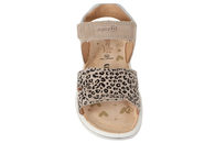 SUPERFIT SPARKLE BEIGE LEOPARD SANDAL