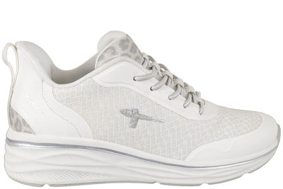 salg af TAMARIS STEP-IN SKO I HVIDT PU OG MESH