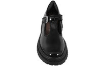 TAMARIS LOAFERS I SORT PU MED LAK LOOK