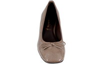 TAMARIS PUMPS I TAUPE POLIDO LAK