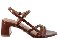 salg af TAMARIS BROWN PATENT SANDAL