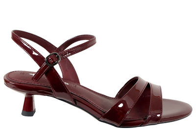 salg af TAMARIS MERLOT PUMPS I VINRØDT PU MED POLIDO