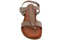 TIM OG SIMONSEN ATHENA LINO SANDAL I LYSEBRUNT SKIND