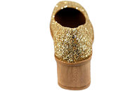 TIM OG SIMONSEN PUMPS MED GULD GLITTER