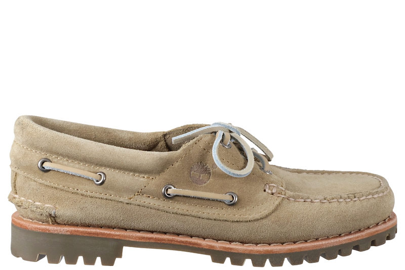 salg af TIMBERLAND TAUPE AUTHENTIC BOAT SHOE