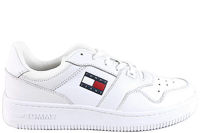 salg af TOMMY JEANS RETRO BASKET ESS - HVID SNEAKERS