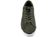 TOMMY HILFIGER TH HI VULC CORE LOW SUEDE GREEN SNEAKERS