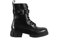 salg af TOMMY HILFIGER COOL FEMININE BIKERBOOT BLACK STØVLE