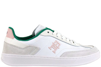 salg af TOMMY HILFIGER - TH HERITAGE COURT SNEAKER WHITE