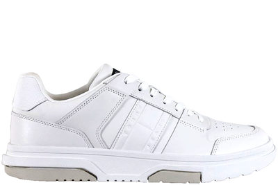 salg af TOMMY HILFIGER - THE BROOKLYN LEATHER WHITE SNEAKER