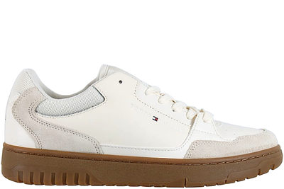 salg af TOMMY HILFIGER - TH BASKET CORE LTH MIX ESS WHITE