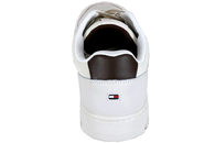 TOMMY HILFIGER SNEAKERS I LYSEGRÅT GLAT SKIND