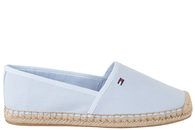 salg af TOMMY HILFIGER LÆRREDS ESPADRILLOS LYSEBLÅ