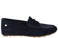 salg af TOMMY HILFIGER LOAFERS I MØRKEBLÅT RUSKIND