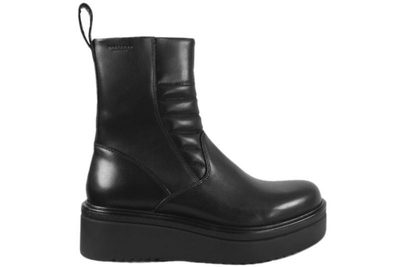 salg af VAGABOND TARA STØVLE I SORT GLAT LÆDER