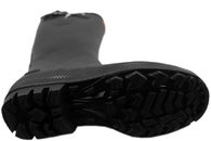 VIKING GUMMISTØVLER TIL DAMER I SORT MED SPÆNDE PÅ SIDEN OG ET RØDT LOGO