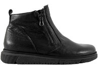 salg af WALDLÄUFER ANKELSTØVLE I SORT GLAT SKIND