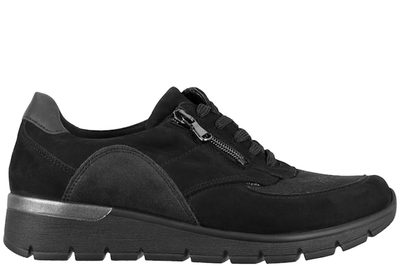 salg af WALDLÄUFER BRONX SKO I SORT SKIND