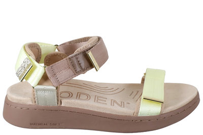 salg af WODEN LINE SANDAL I MULTIFARVET TEKSTIL