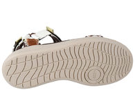 WODEN SANDAL MED MØRKEBRUNT DÆKSÅL