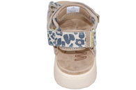 WODEN SANDAL MED LEOPARDPRINT