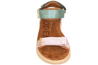 WODEN ALGAE MULTI SANDAL I MULTIFARVET TEKSTIL