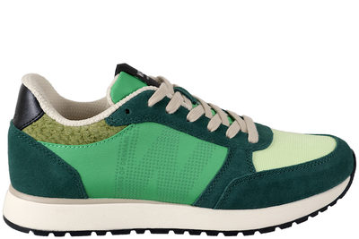 salg af WODEN - RONJA SNEAKERS I GRØNT RUSKIND OG TEKSTIL
