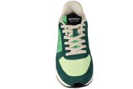 WODEN - RONJA SNEAKERS I GRØNT RUSKIND OG TEKSTIL