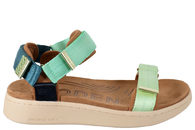salg af WODEN LINE SANDAL I GRØNT TEKSTIL