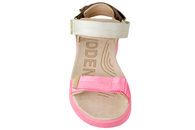 WODEN LINE TRICOLOR SANDAL I PINK TEKSTIL