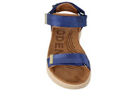 WODEN LINE COBOLT BLUE SANDAL I BLÅ TEKSTIL
