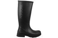 salg af WODEN - LE WATERPROOF SORT LANGSKAFTET GUMMISTØVLE