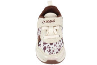 ZIGZAG CERTINY KIDS SKO I BEIGE TEKSTIL