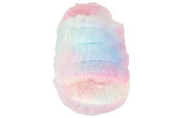 ZIGZAG FALDY KIDS PLUSH SLIPPER RAINBOW